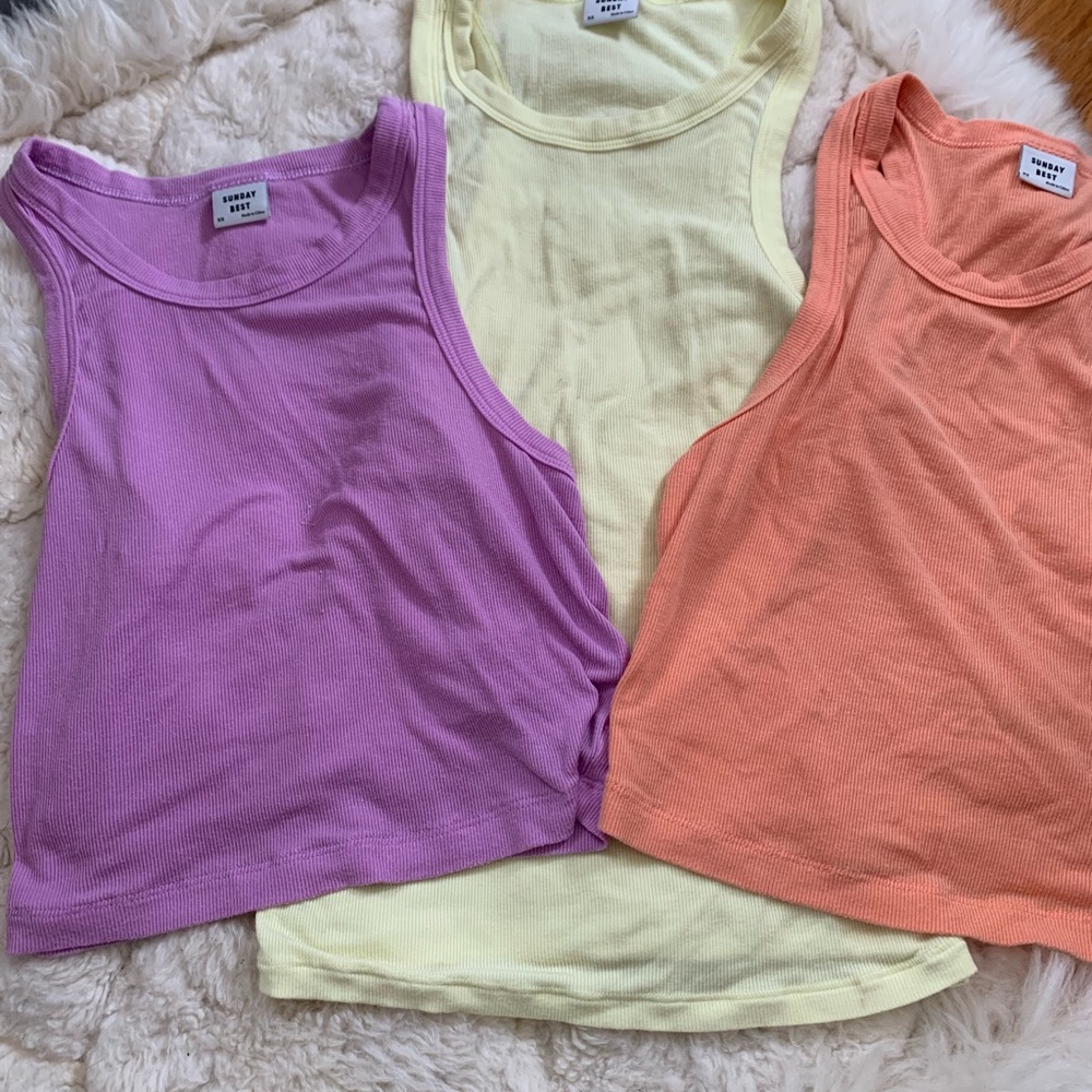 Aritzia Sunday Best Tanks